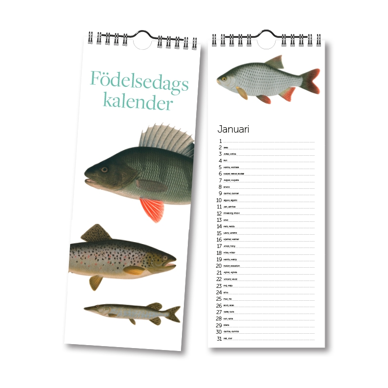 Födelsedagskalender Fiskar