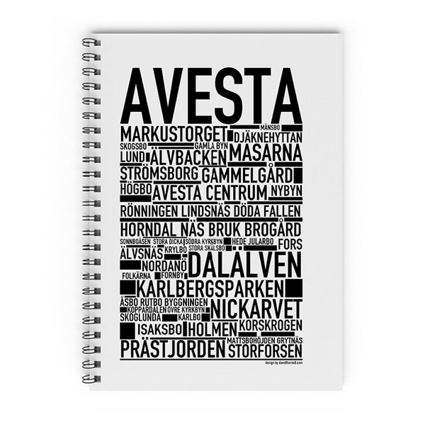 Skrivbok Avesta_