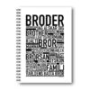 Skrivbok Broder