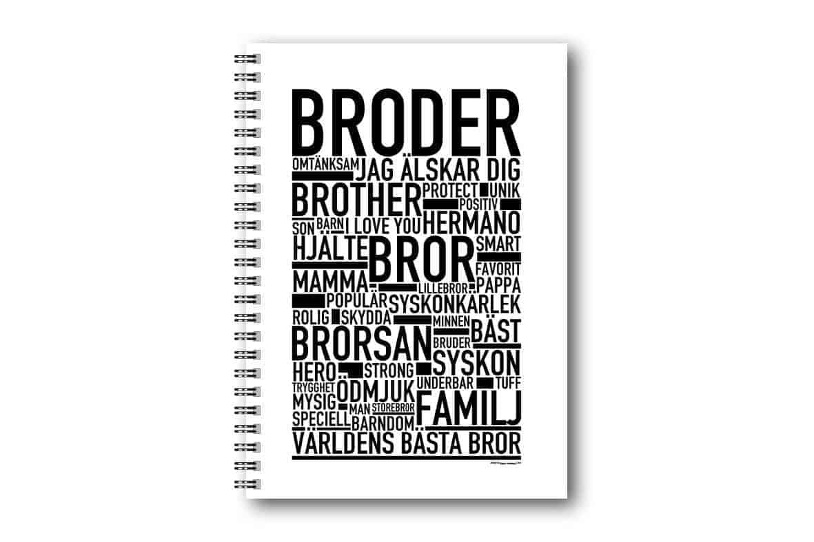 Skrivbok Broder Skrivbok Broder