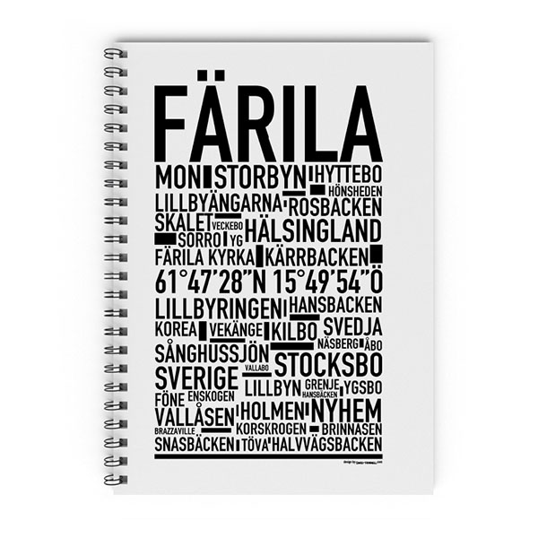 Skrivbok Farila_ Skrivbok Färila