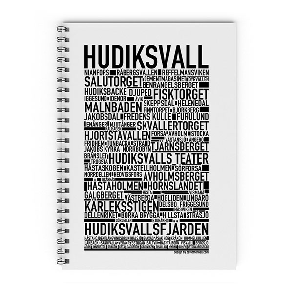 Skrivbok Hudiksvall_