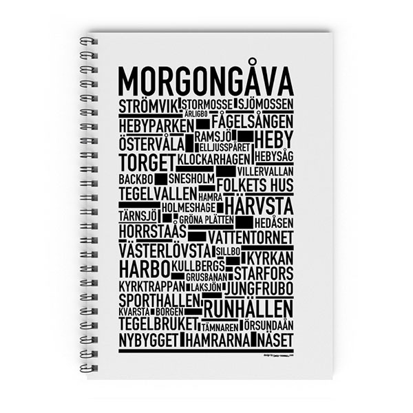 Skrivbok Morgongava_