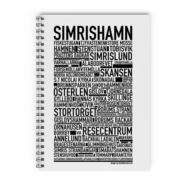 Skrivbok Simrishamn_
