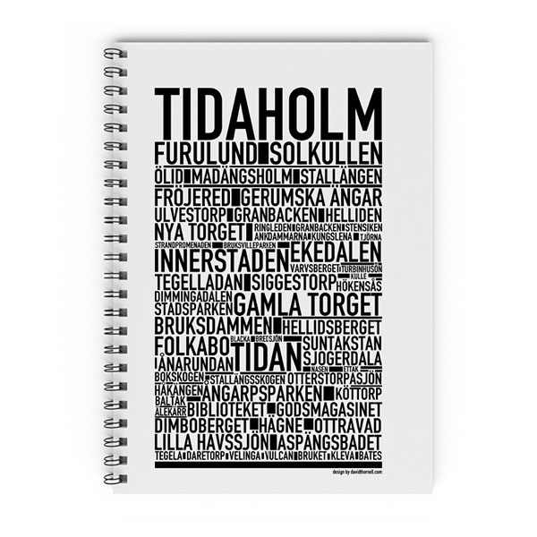 Skrivbok Tidaholm_