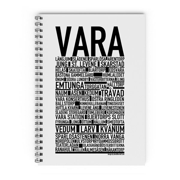 Skrivbok Vara_