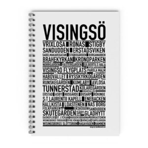 Skrivbok Wallstars Visingsö