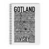 Skrivbok Wallstars Gotland