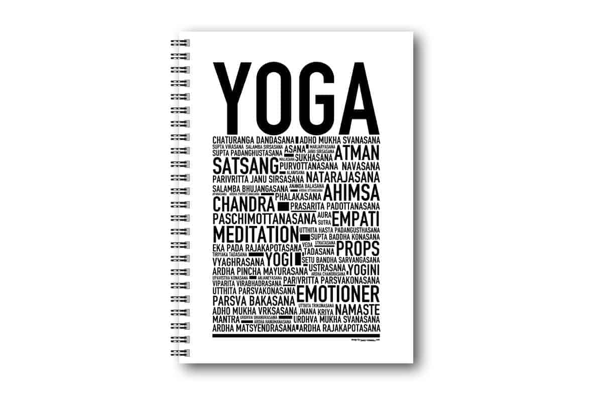 Skrivbok Yoga