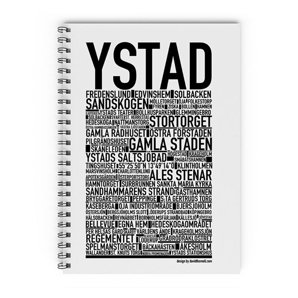 Skrivbok Ystad_