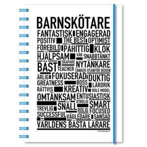 Personlig almanacka Barnskötare Wallstars
