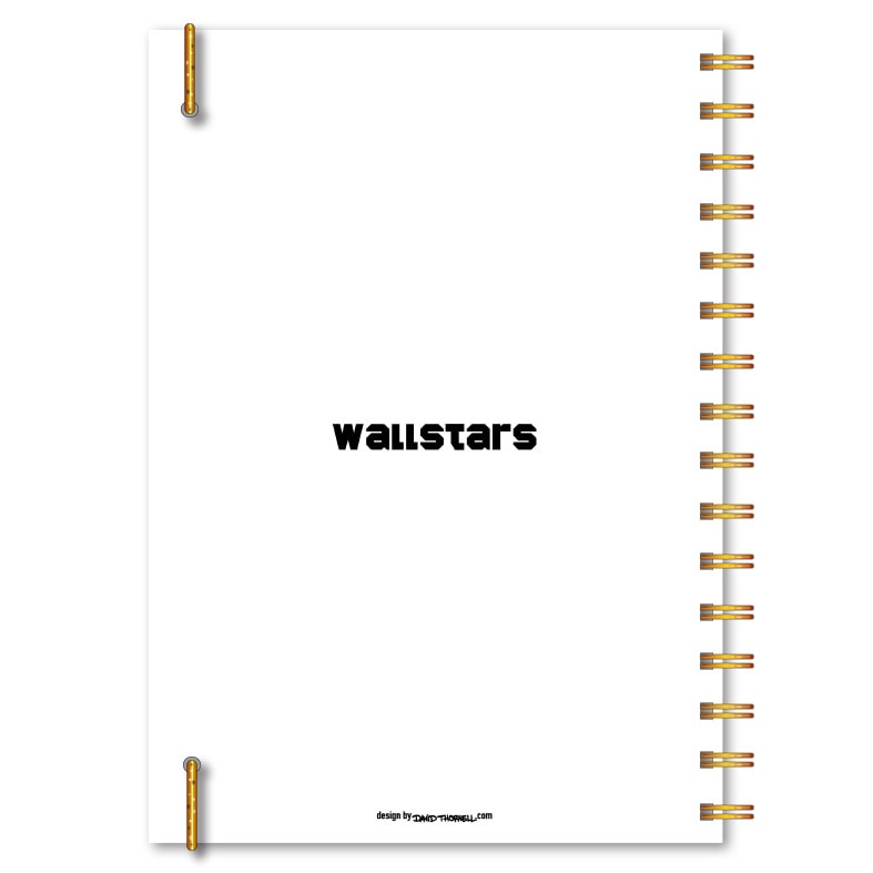 Personlig almanacka Förskollärare Wallstars baksida