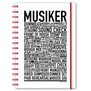 Personlig almanacka Musiker Wallstars