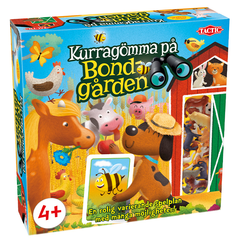 Barnspel Kurragömma på Bondgården