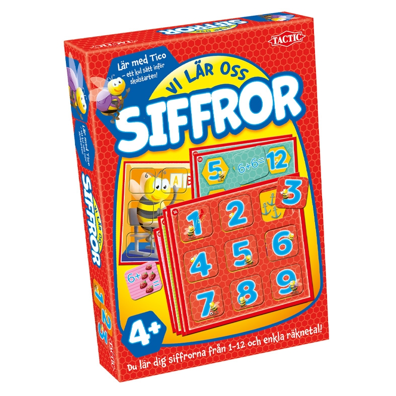 Barnspel Vi lär oss siffror Barnspel Vi lär oss siffror