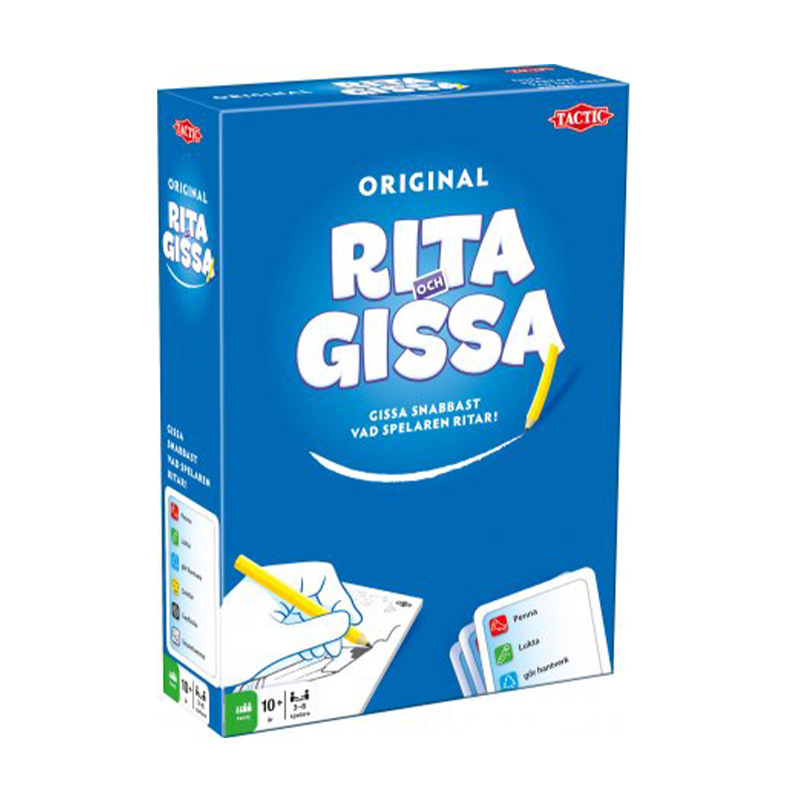 Familjespel Rita och Gissa Familjespel Rita och Gissa