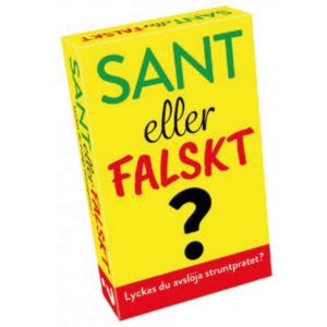 Resespel Sant eller falskt