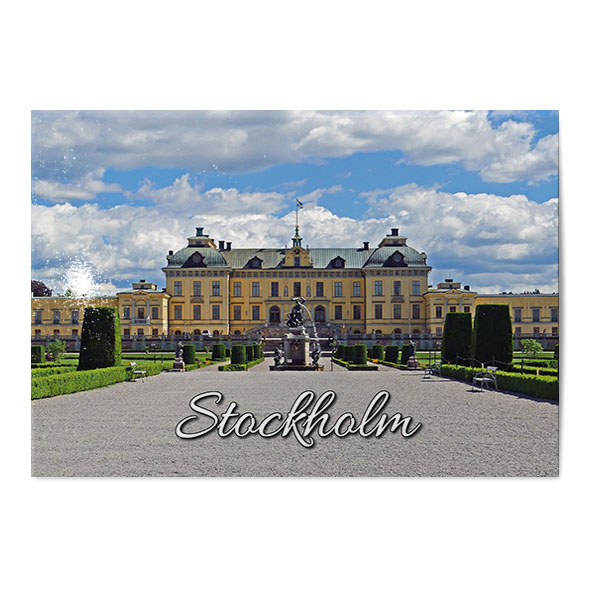Vykort Stockholm Drottningholm Vykort Stockholm Drottningholm