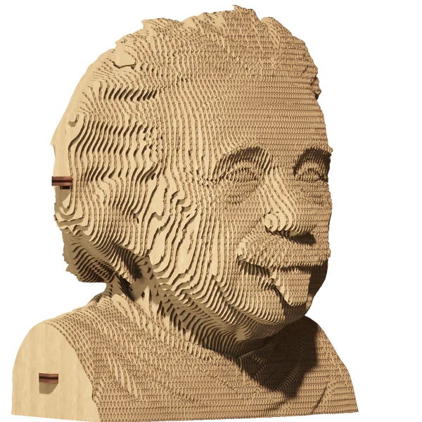 3D Pussel Skulptur Albert Einstein 1