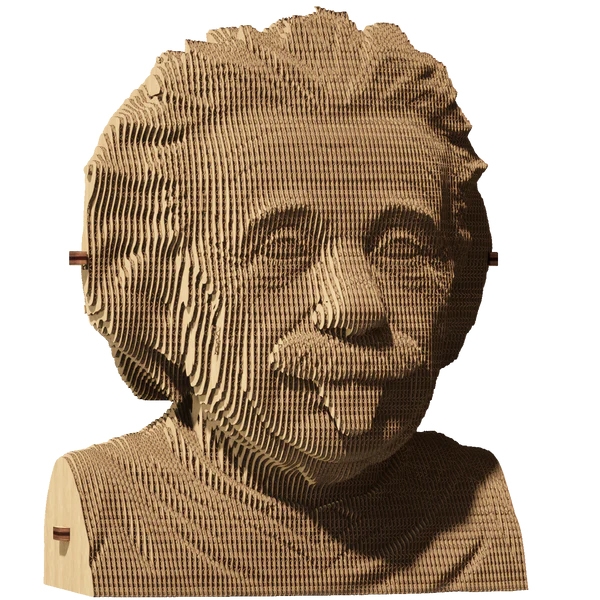 3D Pussel Skulptur Albert Einstein 3D Pussel Skulptur Albert Einstein