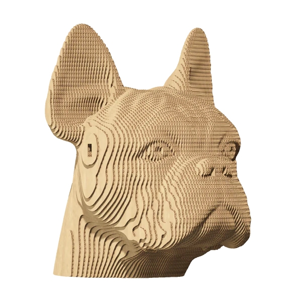 3D Pussel Skulptur Bulldog 1