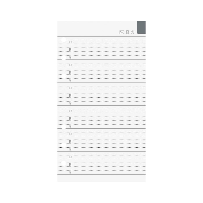 Systemkalender Aplan Diary Blankettsats innehåll 3