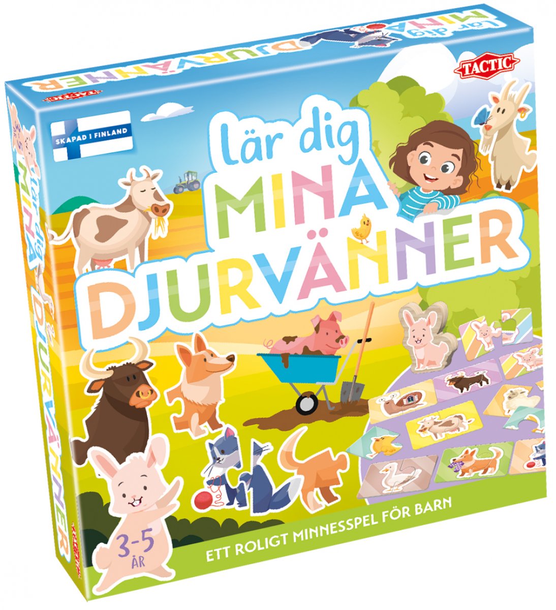 Barnspel Lär dig Mina djurvänner Barnspel Lär dig Mina djurvänner