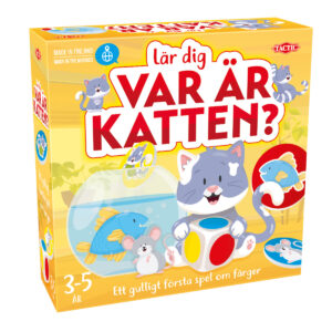 Barnspel Lär dig Var är katten