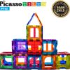 PicassoTiles Magnetiska byggnadsplattor Artistry 42 delar 3