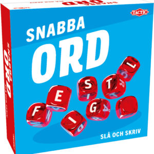 Tärningsspel Snabba Ord