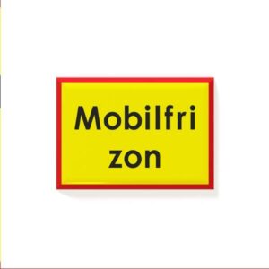 MAT1 Magnet Mobilfri Zon