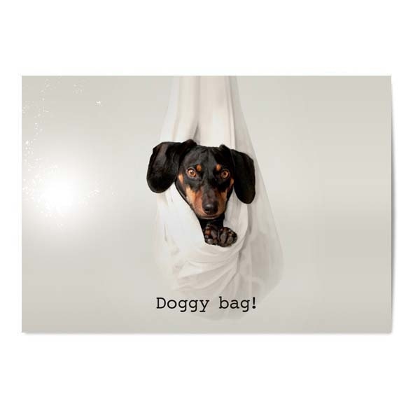 Vykort Doggy bag