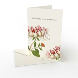 Kort vikt Vildkaprifol Hjärtliga gratulationer