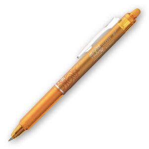 Pilot FriXion Clicker 0,7 Aprikos Raderbart Bläck