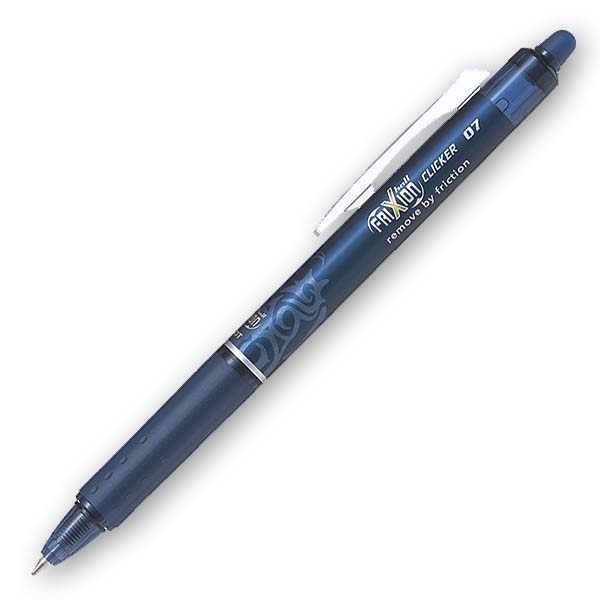 Pilot FriXion Clicker 0,7 Blåsvart Raderbart Bläck Pilot FriXion Clicker 0,7 Blåsvart Raderbart Bläck
