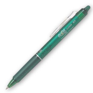 Pilot FriXion Clicker 0,7 Grön Raderbart Bläck