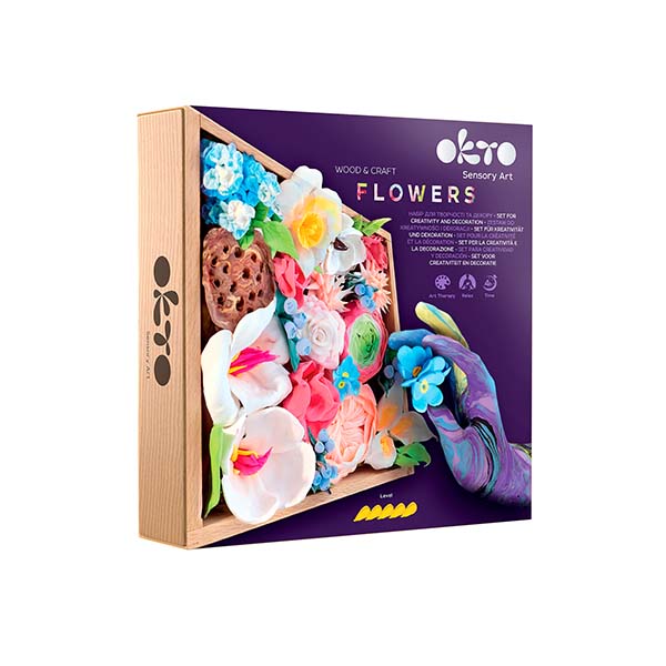 Pyssel vuxna Blommor lera Romance Pyssel vuxna Blommor lera Romance