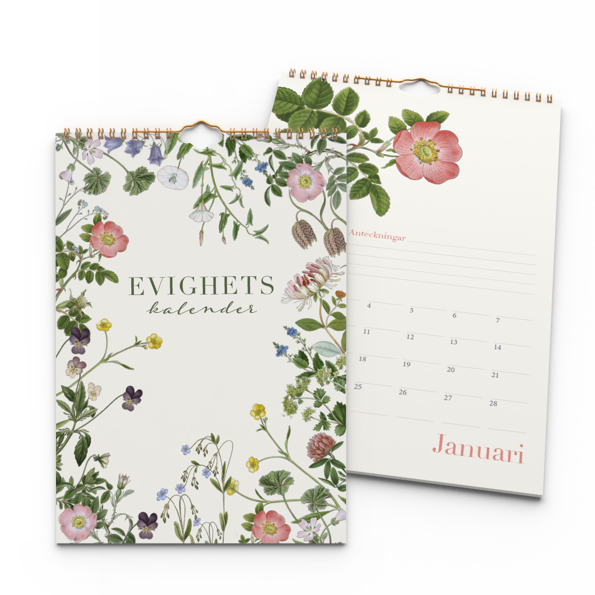 Väggkalender Wildflower Evighet Väggkalender Wildflower Evighet