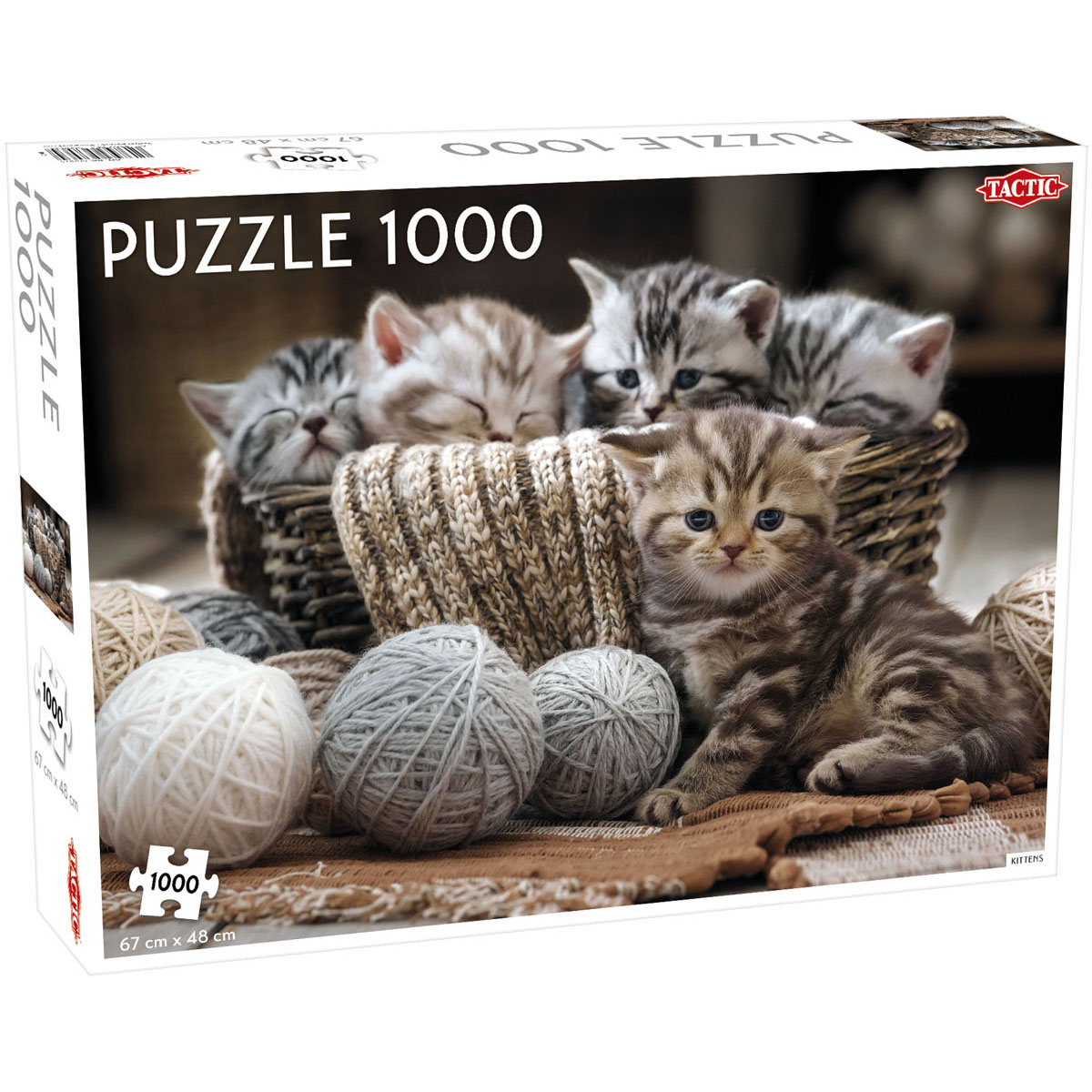 Pussel Söta katter 1000 bitar