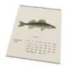 Väggkalender Fiskar 2025 Kalendarie
