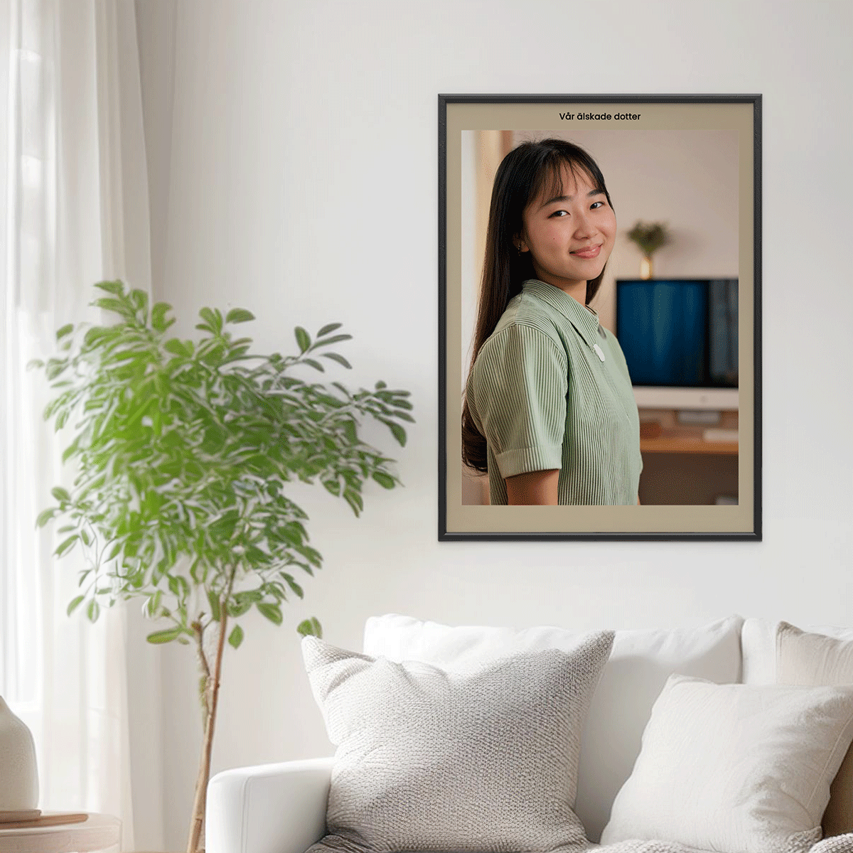 Fotoposter Dotter 2 Vägg 1