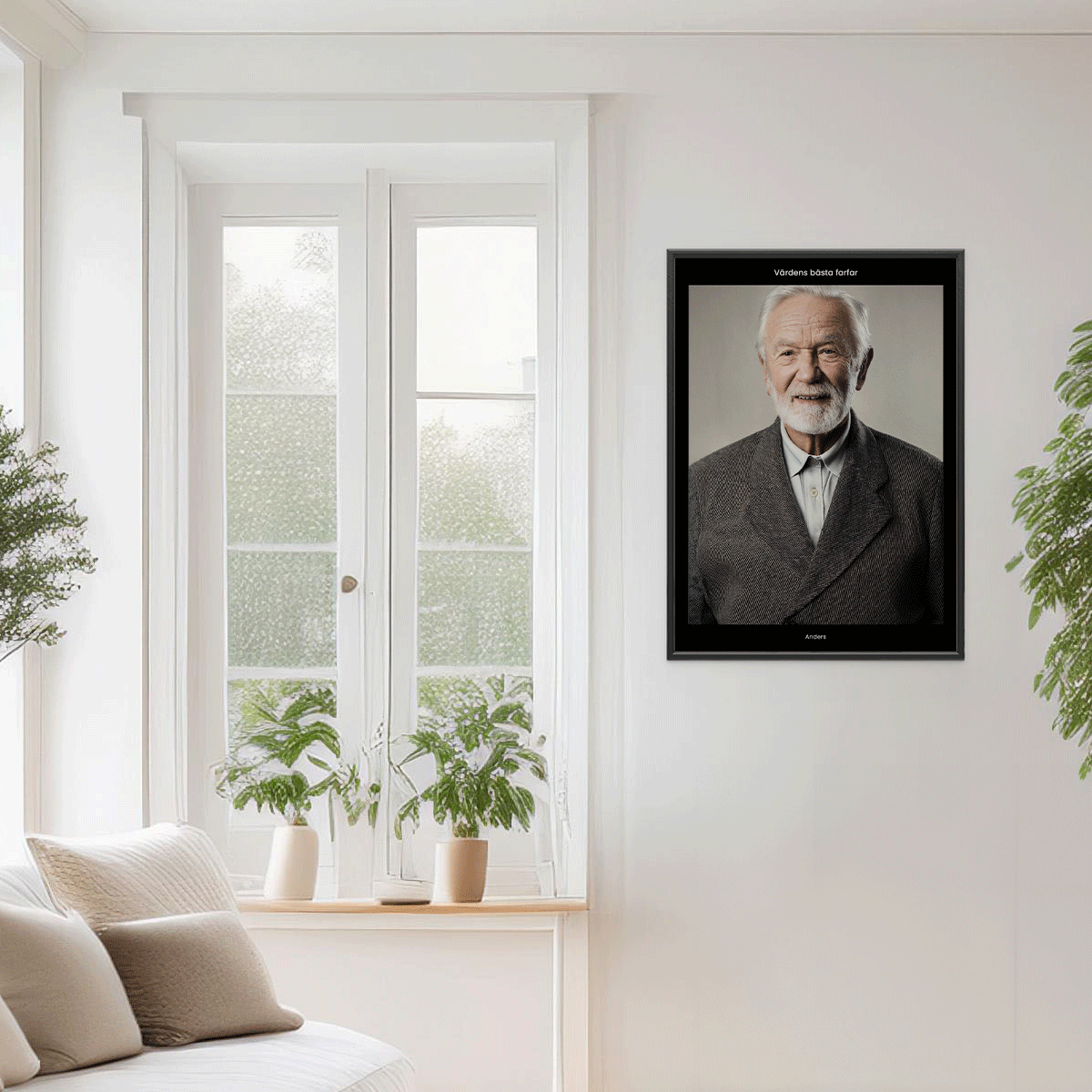 Fotoposter Farfar 2 Vägg 2