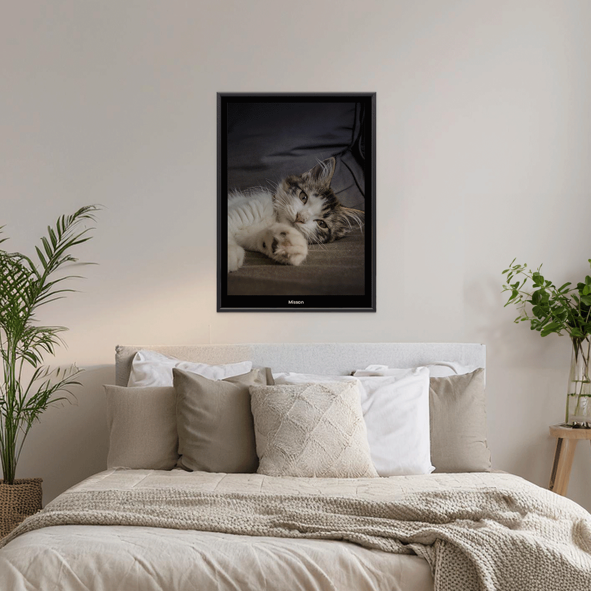 Fotoposter Katt 3 Vägg 1