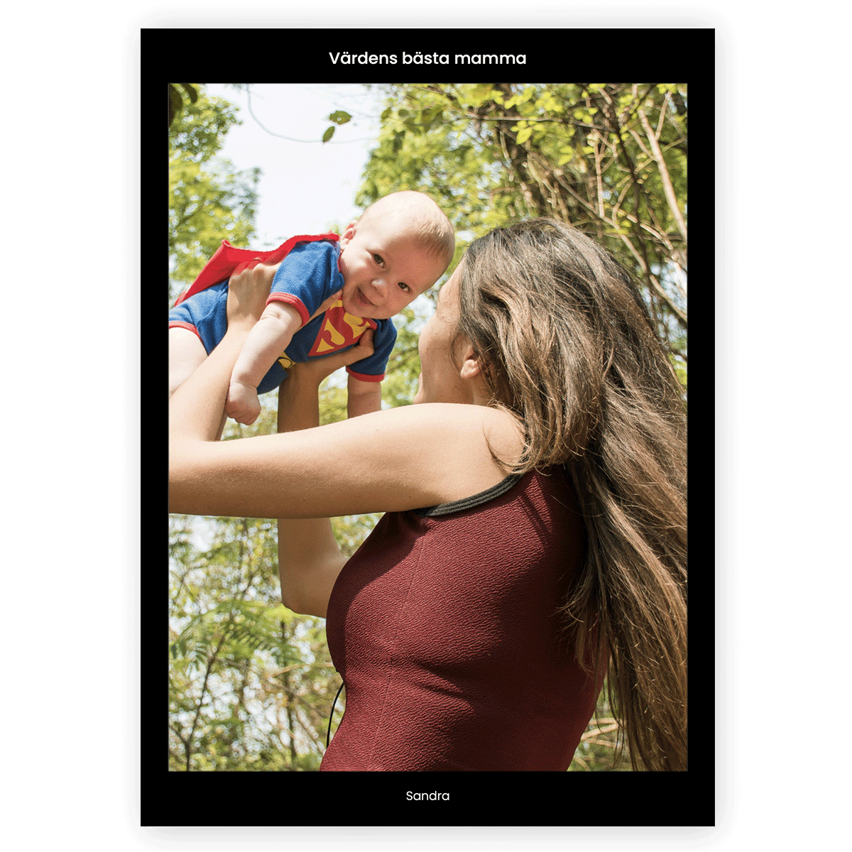 Fotoposter Mamma 4 utan ram
