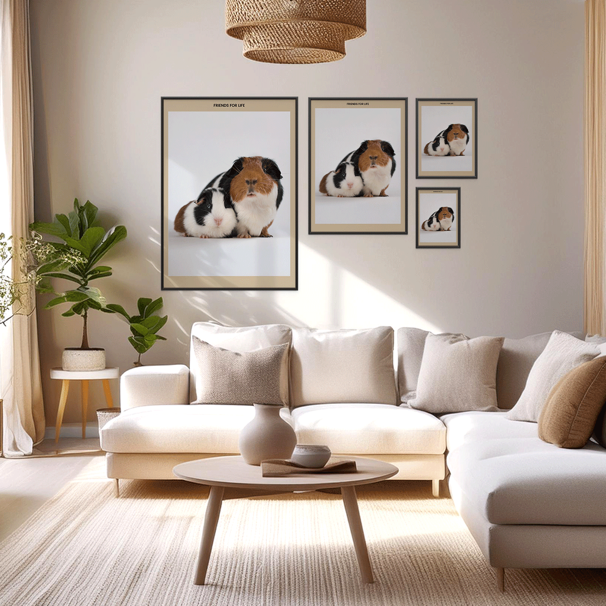 Fotoposter Marsvin 2 Format