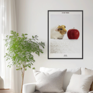 Fotoposter Marsvin 4 Vägg 2