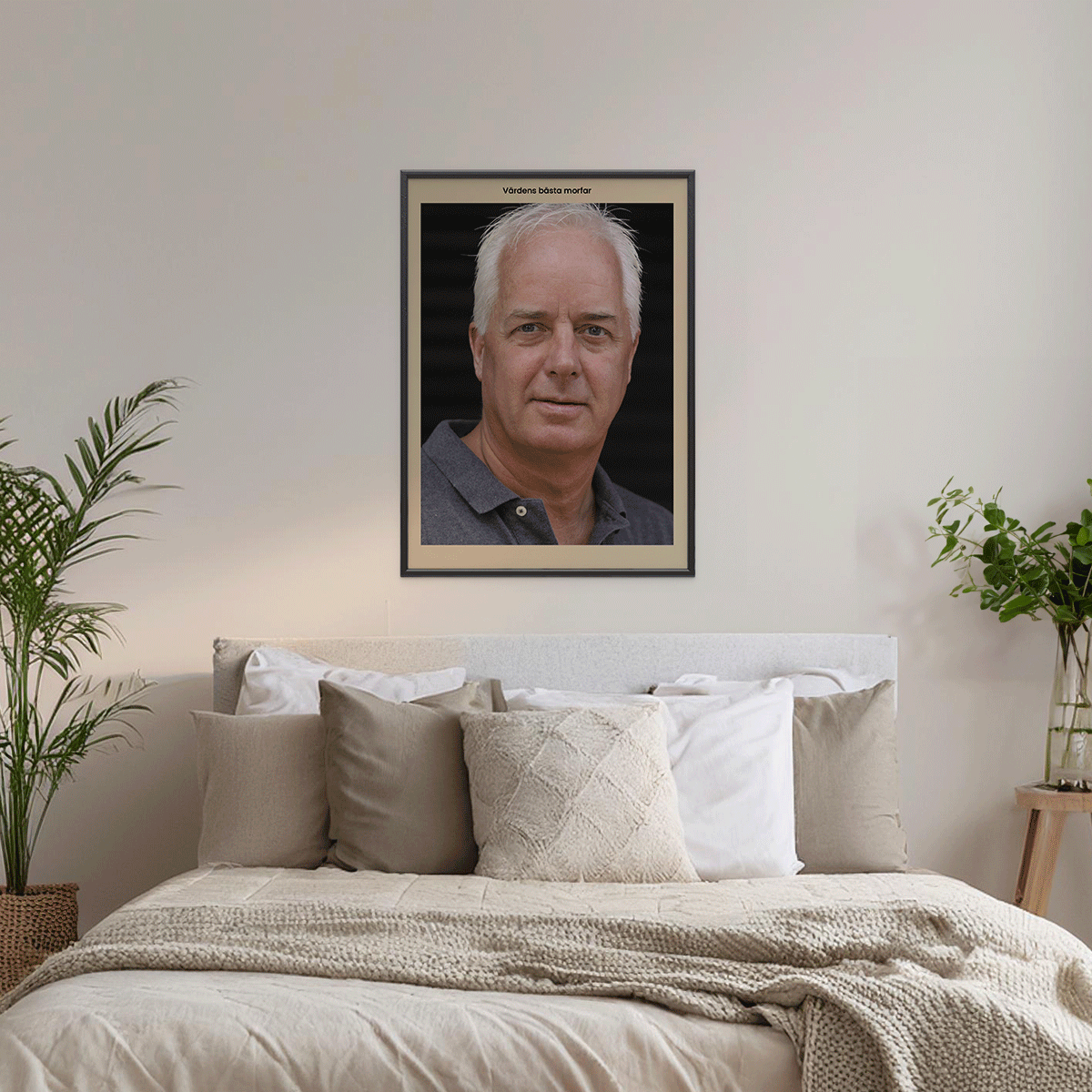 Fotoposter Morfar 2 VĂ€gg 1