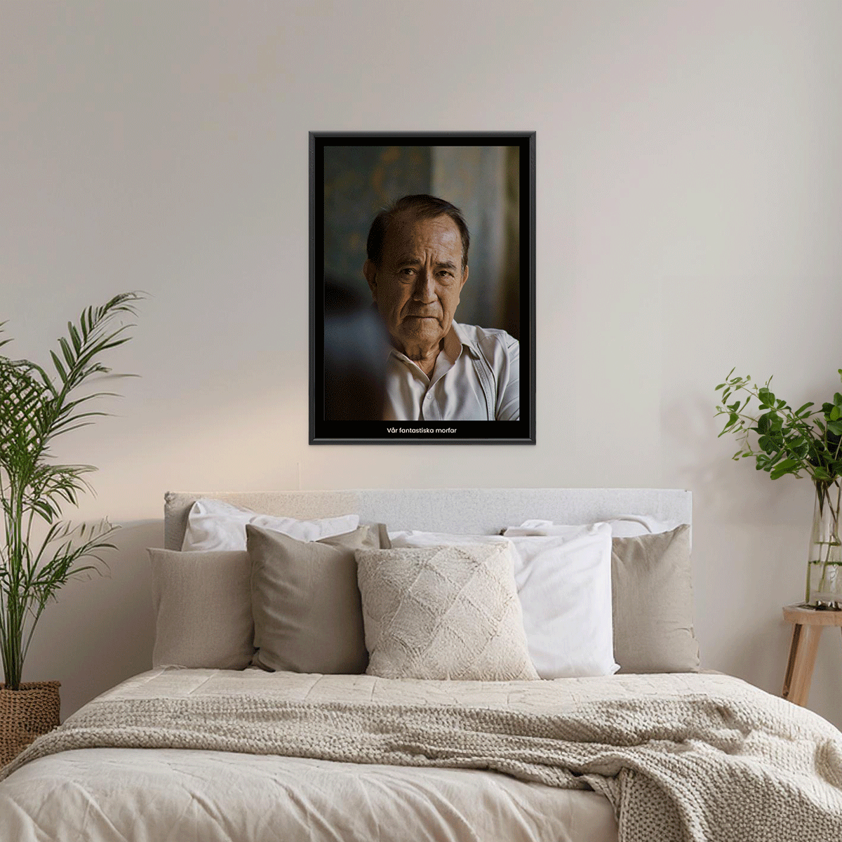 Fotoposter Morfar 3 Vägg 1