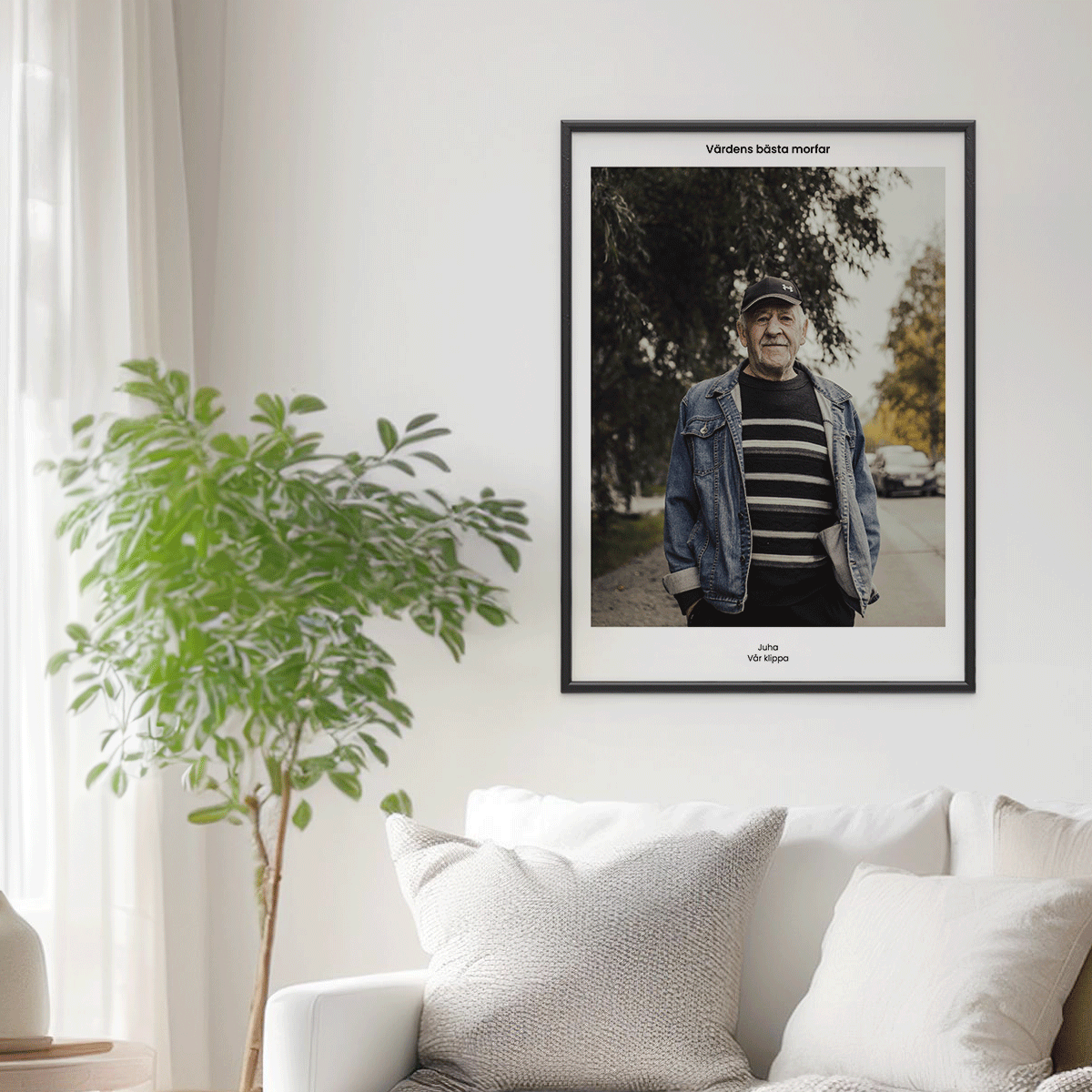 Fotoposter Morfar 4 Vägg 3
