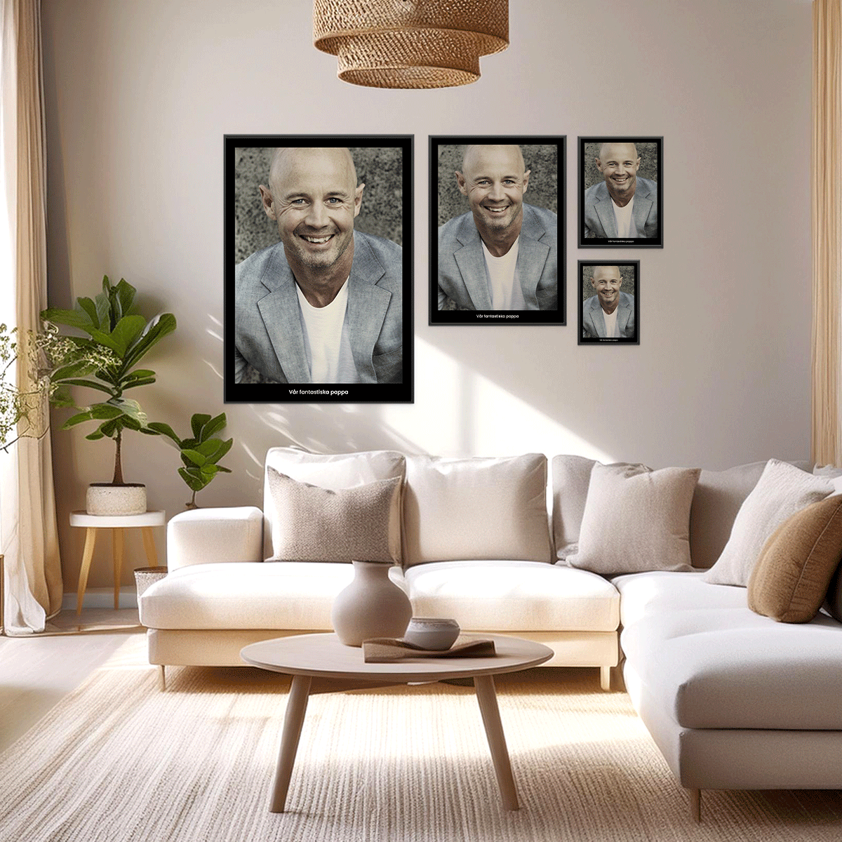 Fotoposter Pappa 3 Format